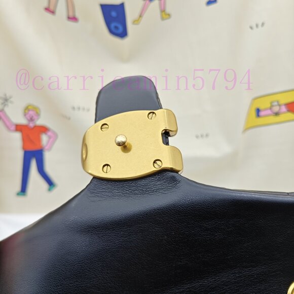 Coach tabby shoulder bag 26 with quilting black - Picture 6 of 12